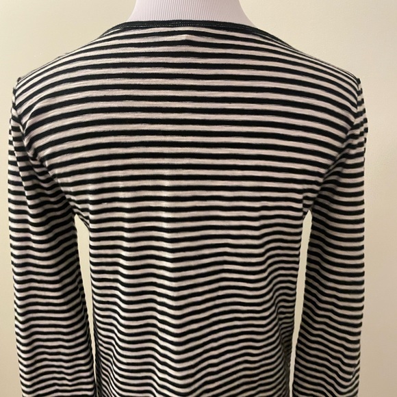 Maje striped fringe top - Picture 5 of 9